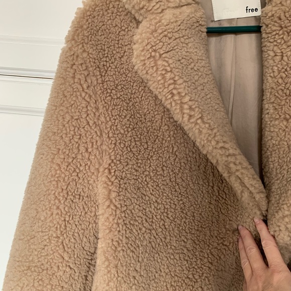 Wilfred free teddy cocoon jacket - Picture 9 of 9